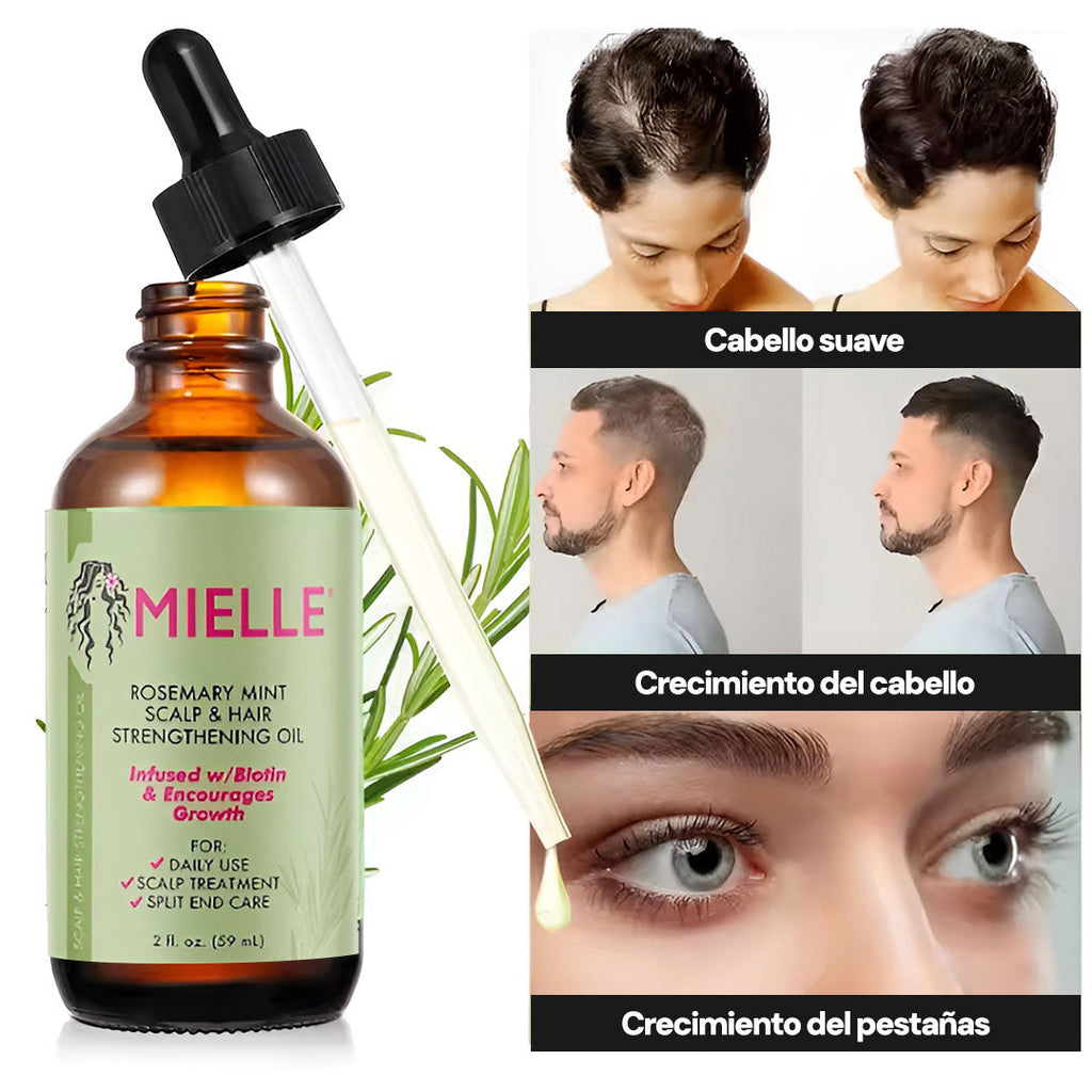 MIELLE - Serum fortalecedor de romero y menta 🌿